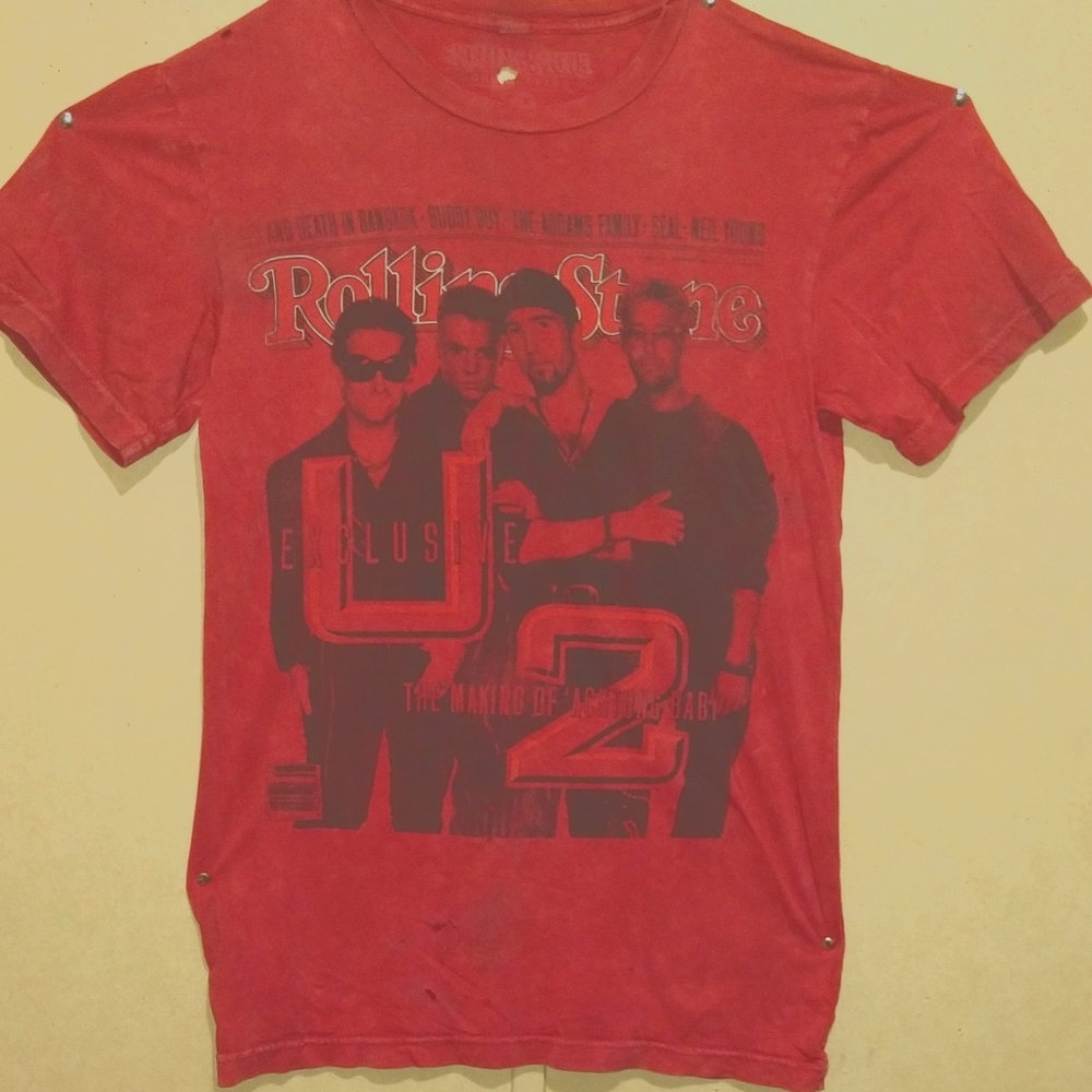 Vintage U2 Rolling Stones T-shirt